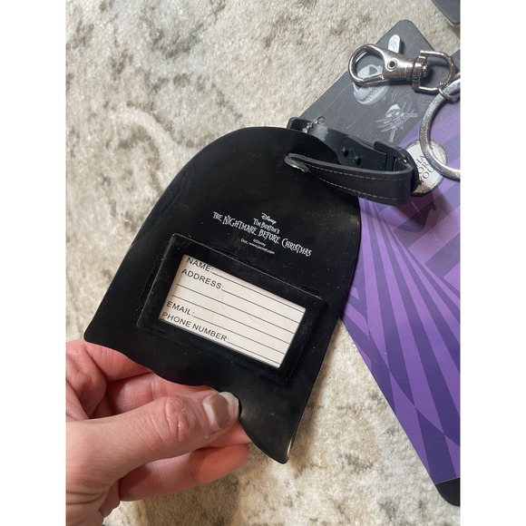 Disney Nightmare Before Christmas‎ Keychain Luggage Tag Set New - Picture 2 of 4